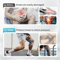 Spring-Loaded Joint Support Knee Stabilizer for Pain Relief