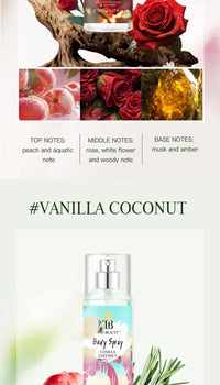 Long-Lasting Alcohol-Free Floral Body Fragrance Mist