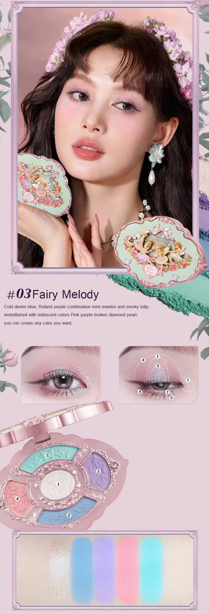 Complete Fairy-Themed Professional Makeup Collection Kit - 31