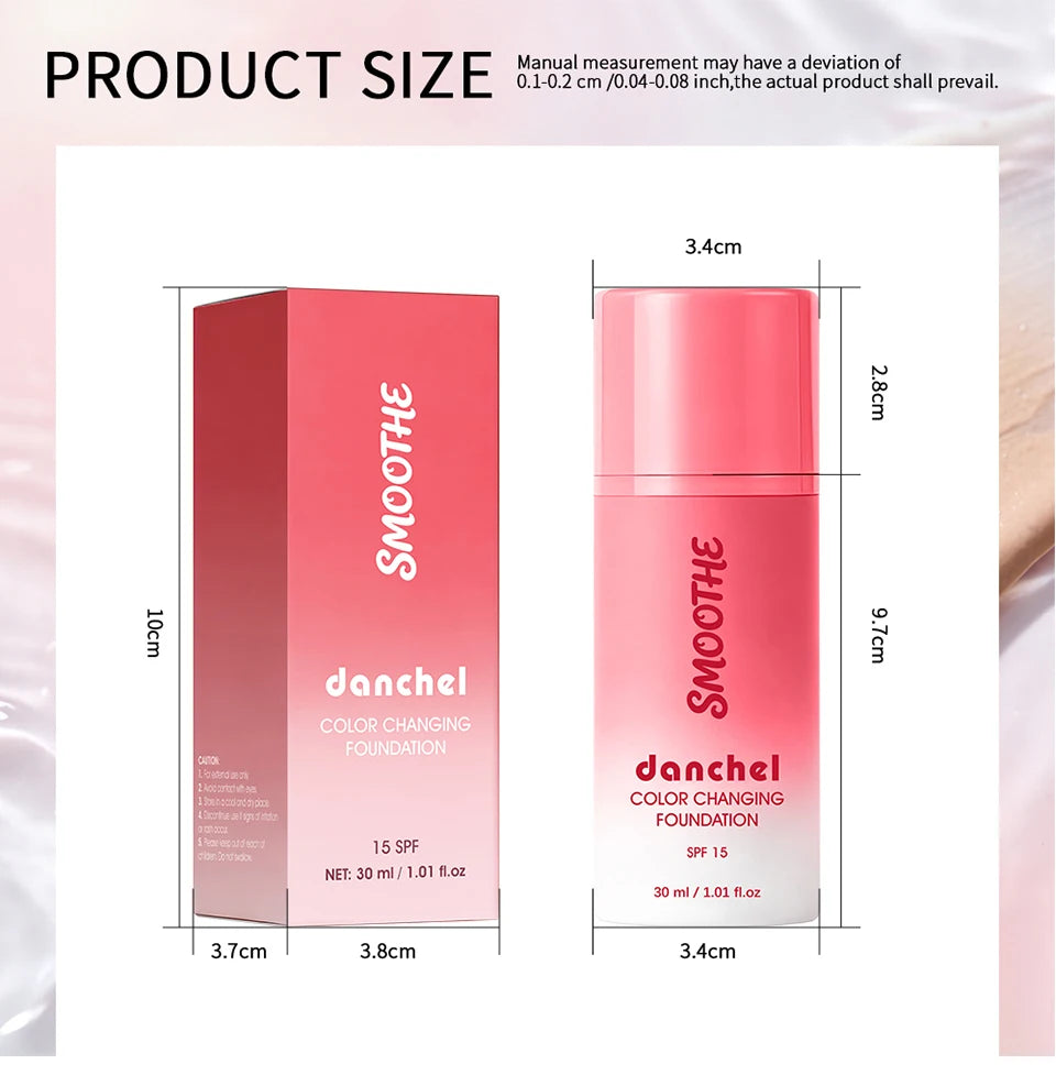 Color-Changing Foundation for Flawless Skin Tone - 17