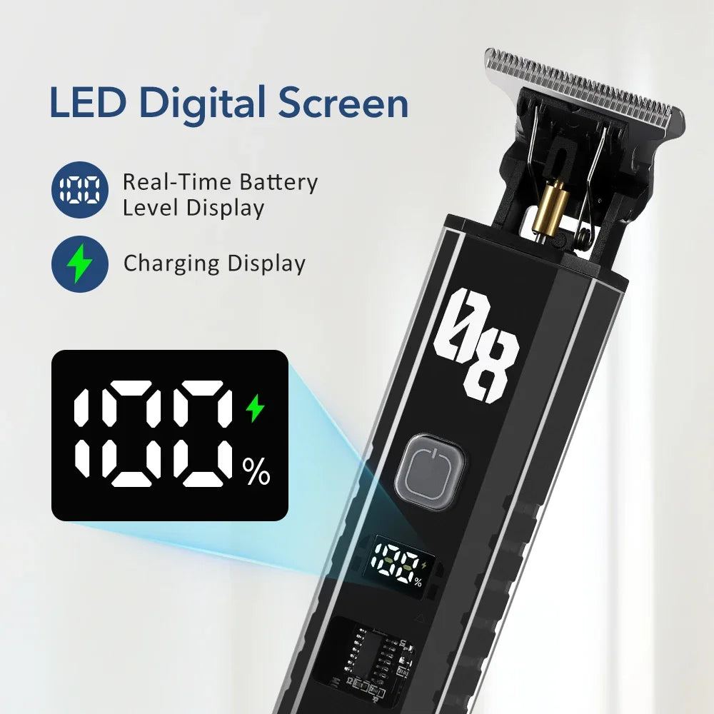 Professional Cordless Hair and Beard Trimmer - 5