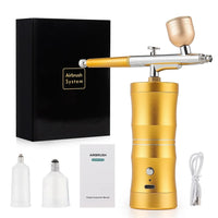 Portable Mini Airbrush Kit for Nail Art and Makeup