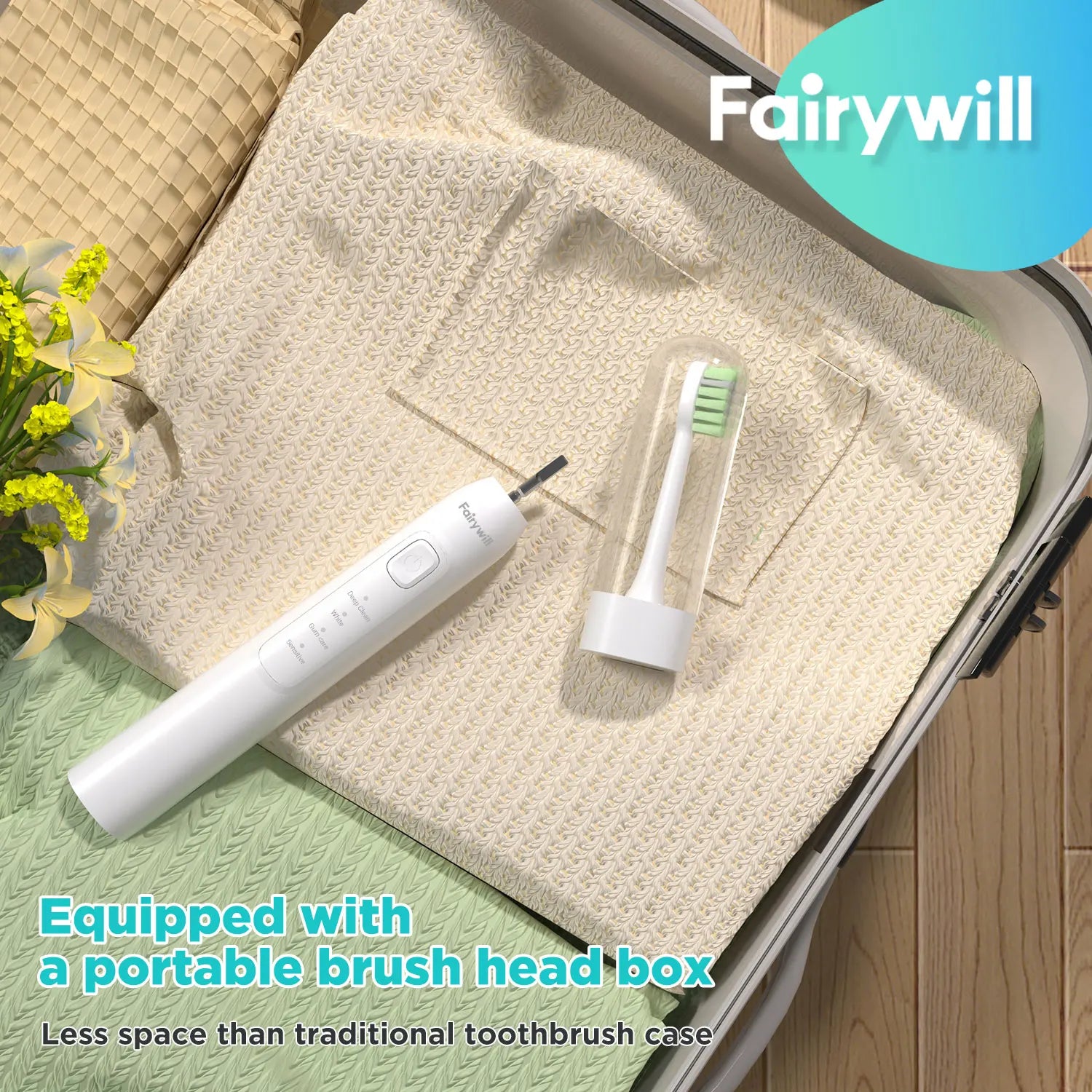 Ultrasonic Electric Toothbrush with 8 Heads - 9
