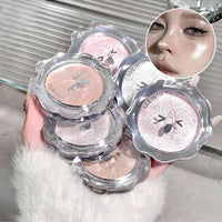 3D Shimmer Highlighter Powder for Radiant Glow