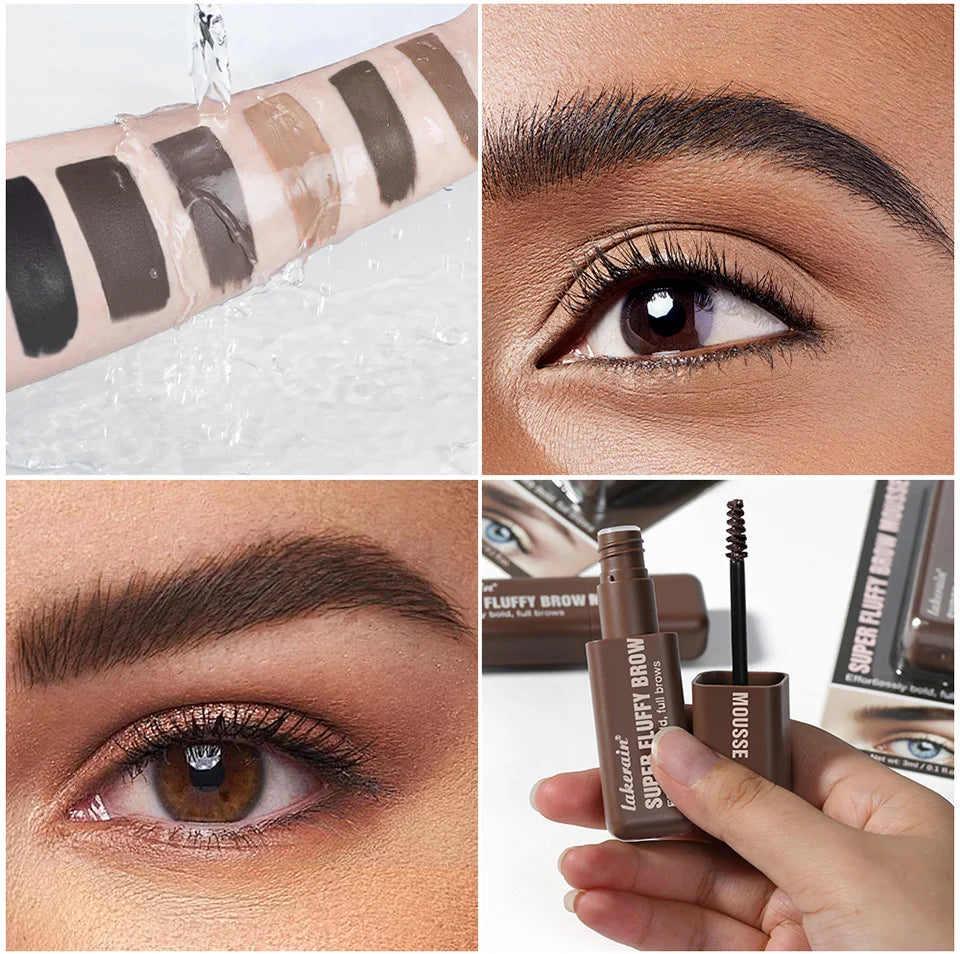 Waterproof Volumizing Eyebrow Mousse for Fluffy Brows - 16