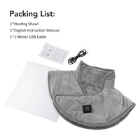 Heated Shoulder and Neck Relief Shawl