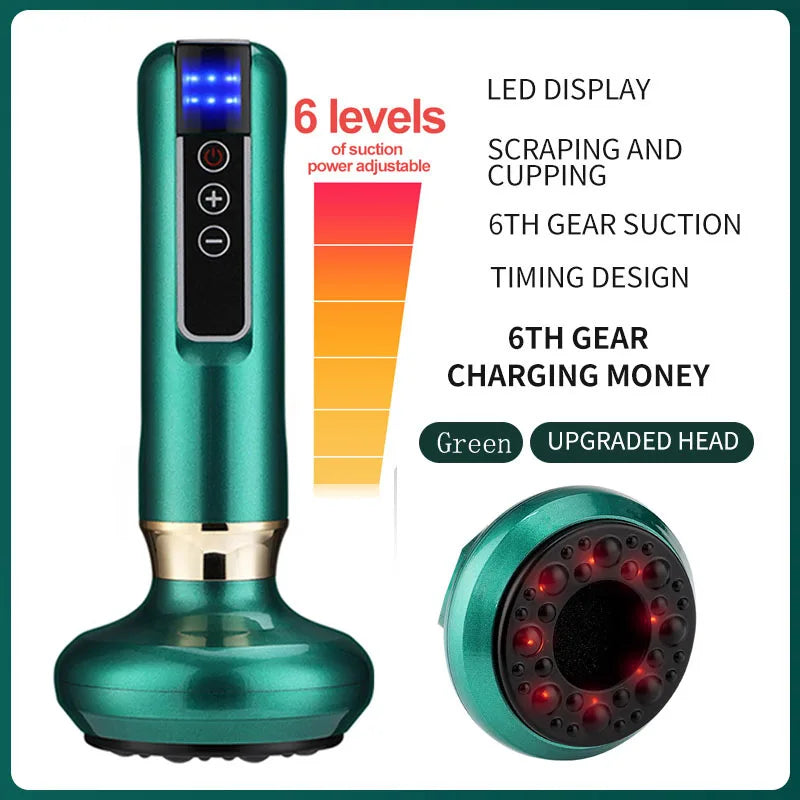 Electric Cupping Massage Device for Pain Relief and Recovery - 31