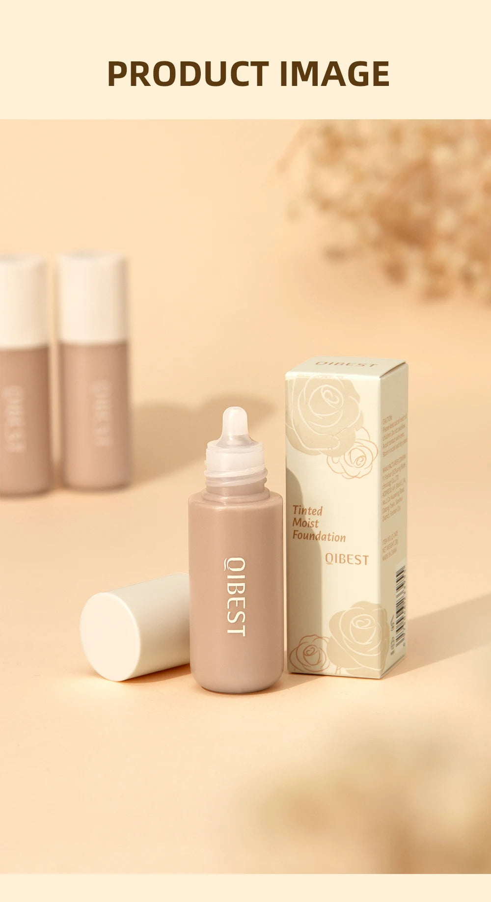 Waterproof Full Coverage Liquid Foundation - 22