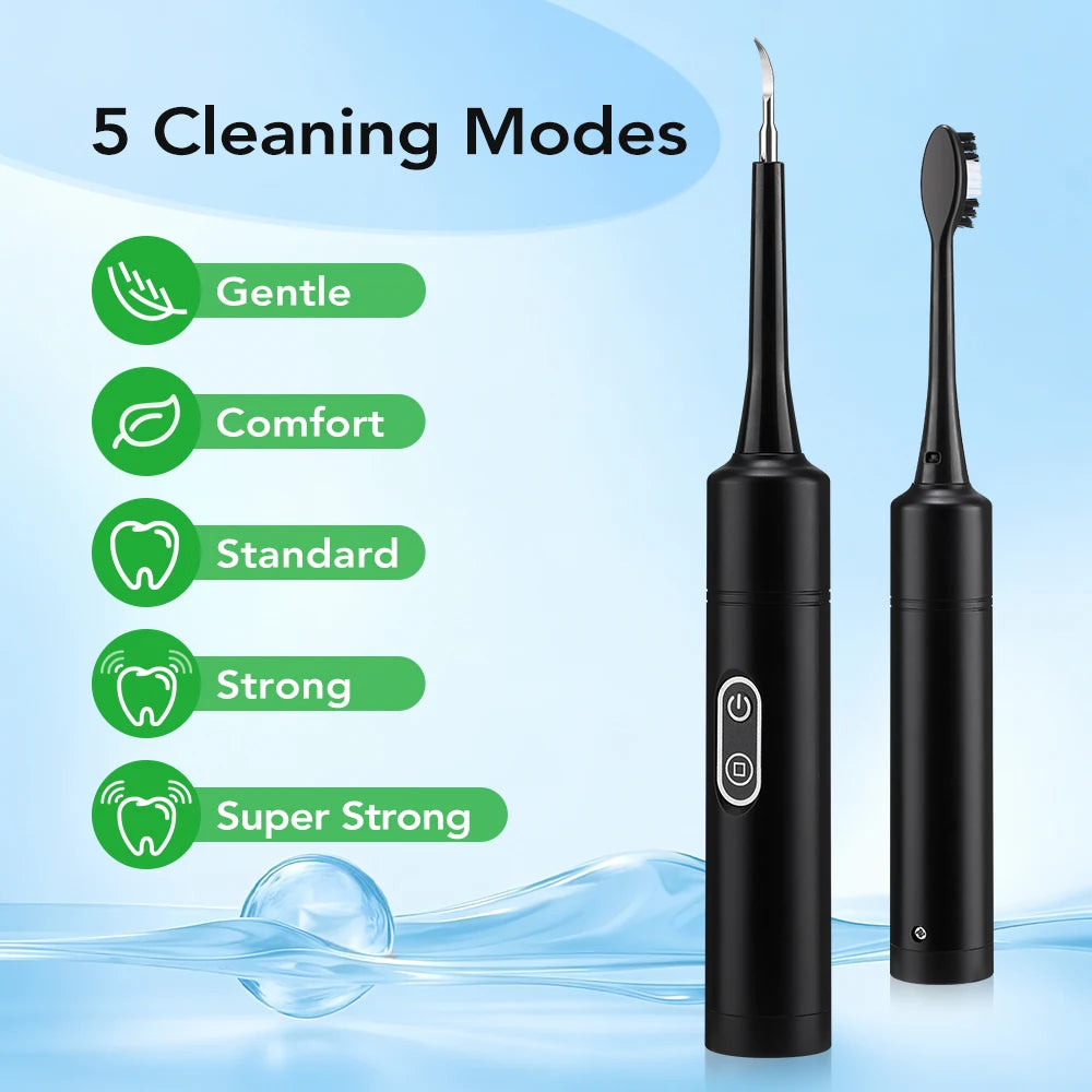 Sonic Electric Teeth Tartar and Plaque Remover - 8