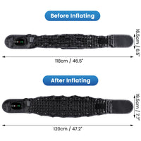 Heated Inflatable Lumbar Support Belt for Back Pain Relief