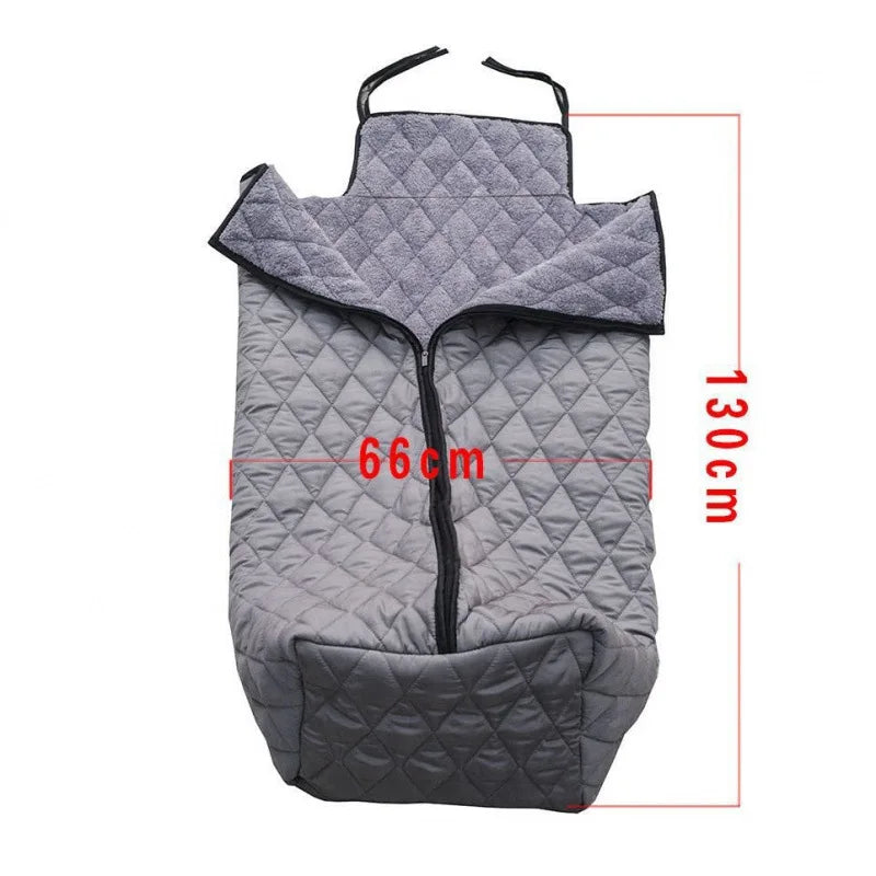 Insulated Wheelchair Blanket for Winter Protection - 17
