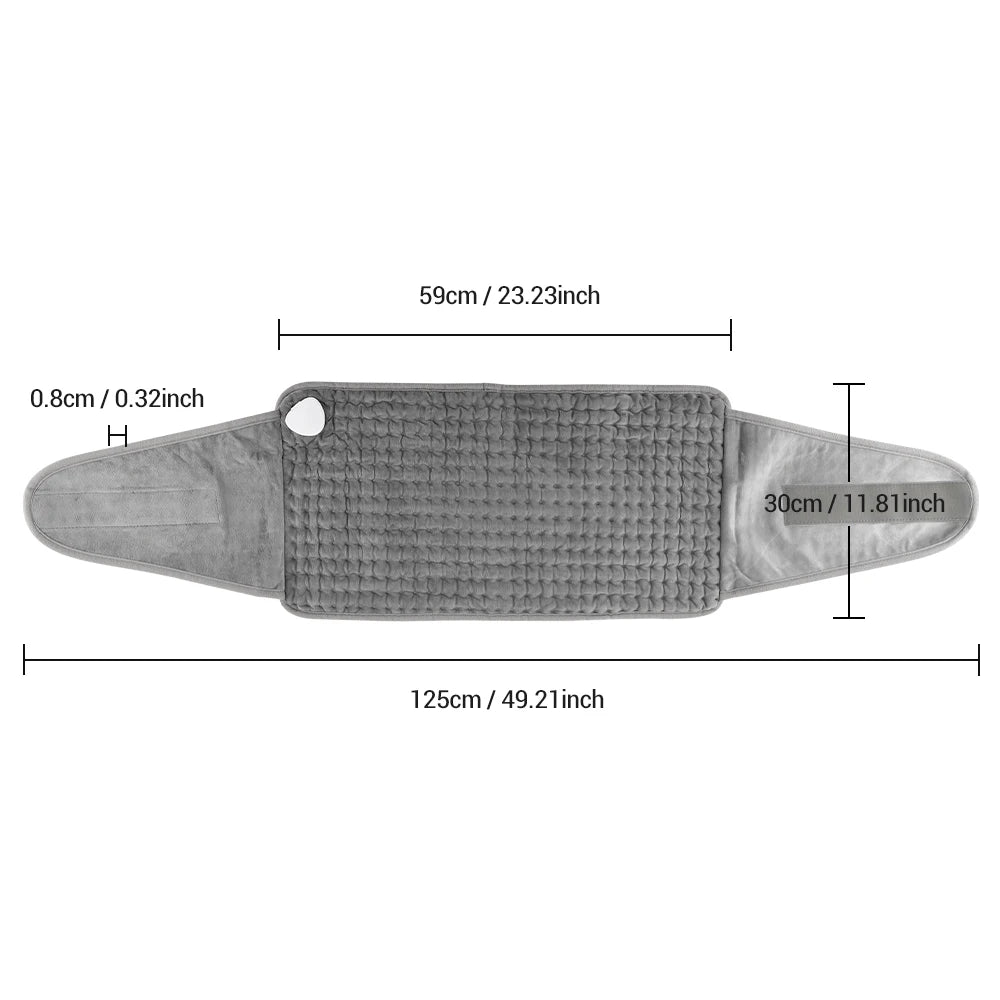 Electric Heated Lumbar Support Belt for Back Pain - 17