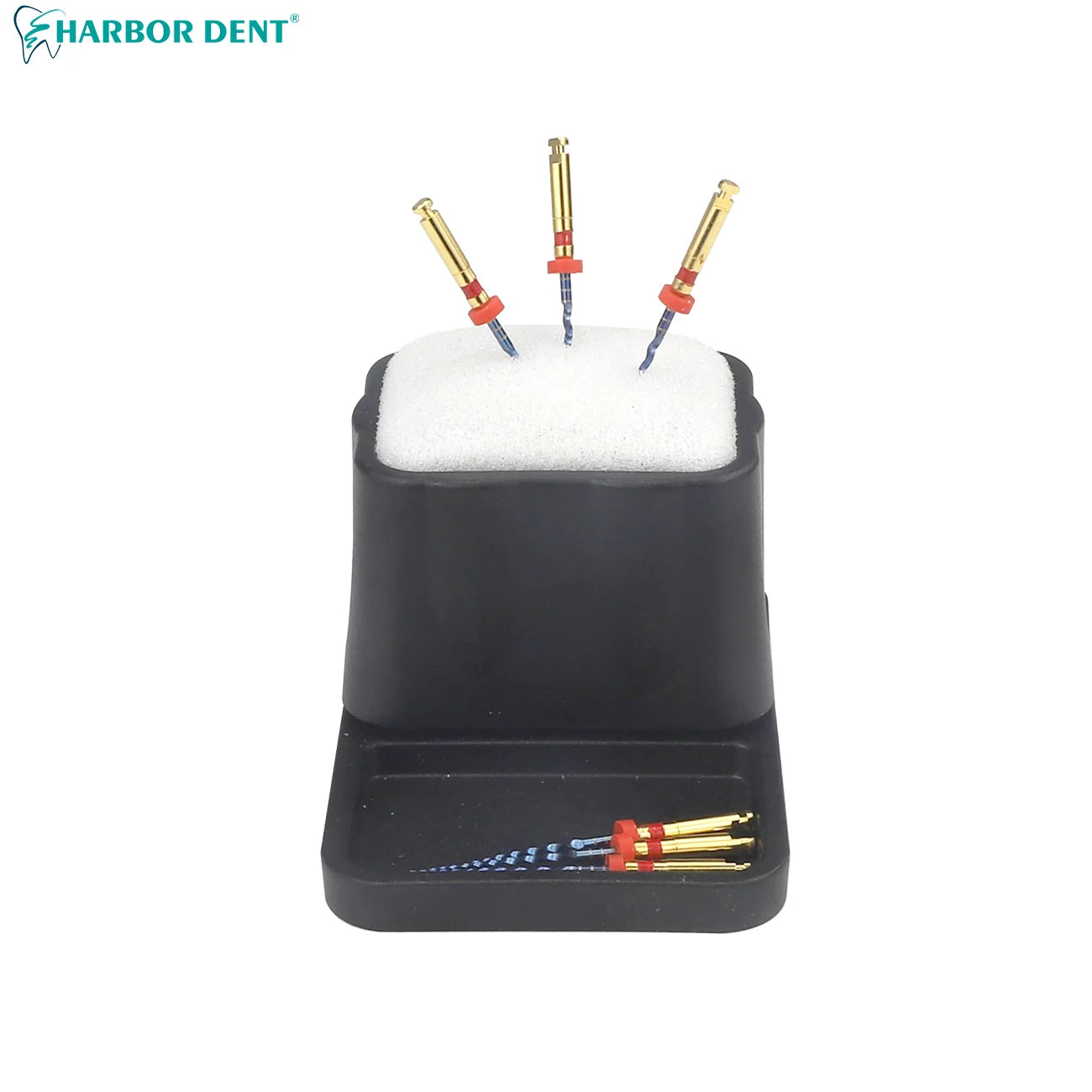 Dental Endodontic File Cleaning Stand with Sponge - 10