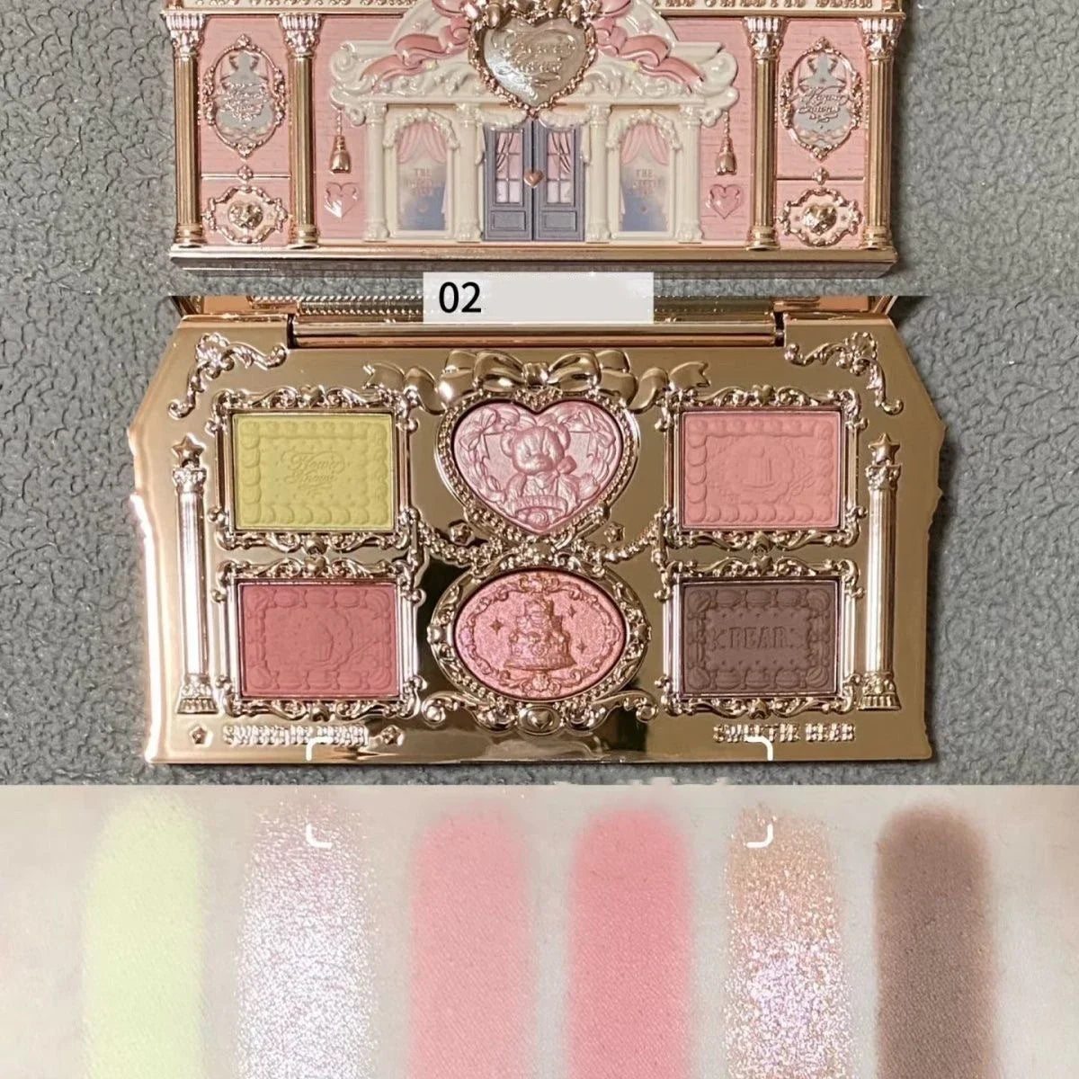 6-Color Matte and Shimmer Eyeshadow Makeup Palette - 31
