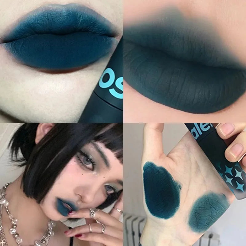 Velvet Matte Waterproof Liquid Lipstick - 77