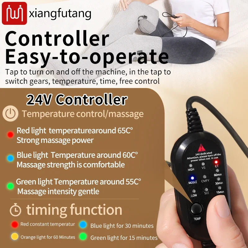 Red Light Therapy Heated Leg Massager for Pain Relief - 11