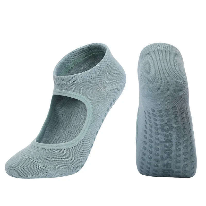 Non-Slip Yoga and Pilates Socks for Women - 17