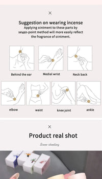 Portable Long-Lasting Solid Fragrance Stick