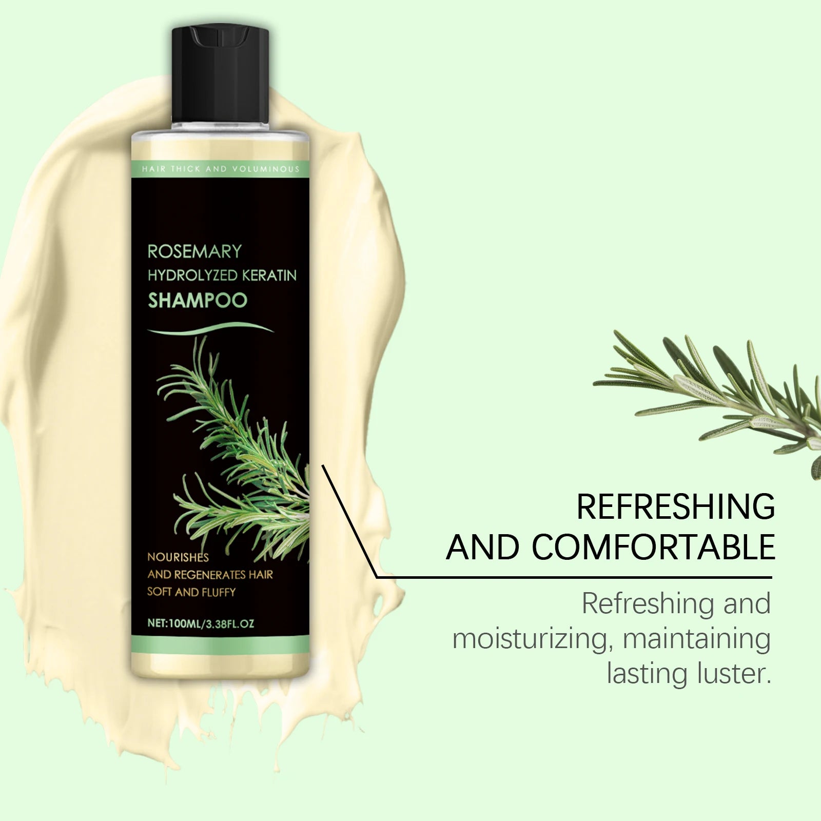 Rosemary Strengthening Shampoo for Hair Growth and Scalp Health - 5