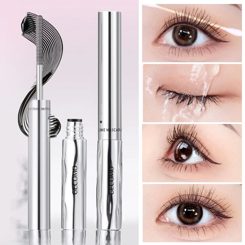Volumizing Waterproof Steel Tube Mascara for Long-Lasting Lashes