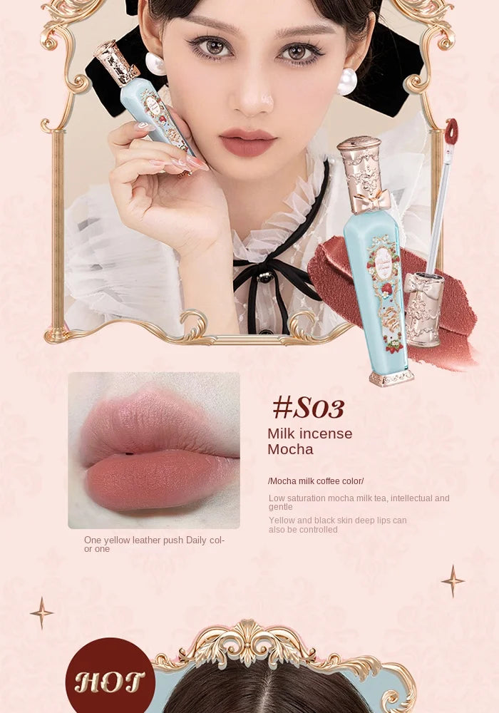 Long-Lasting Matte Cloud Liquid Lipstick - 18
