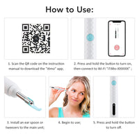 HD Visual Earwax Removal Tool with Camera