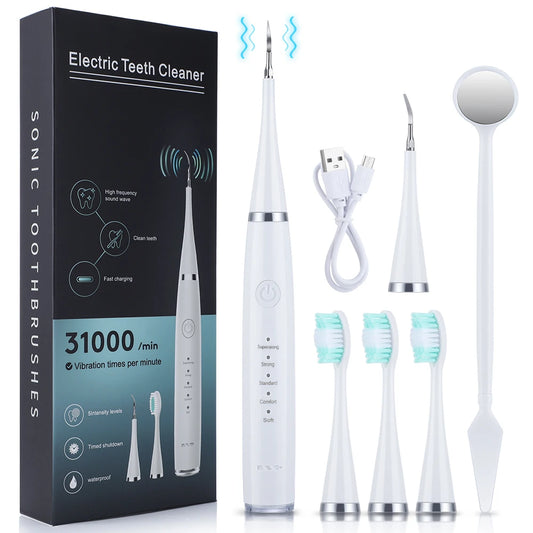 Electric Sonic Teeth Cleaner and Tartar Remover