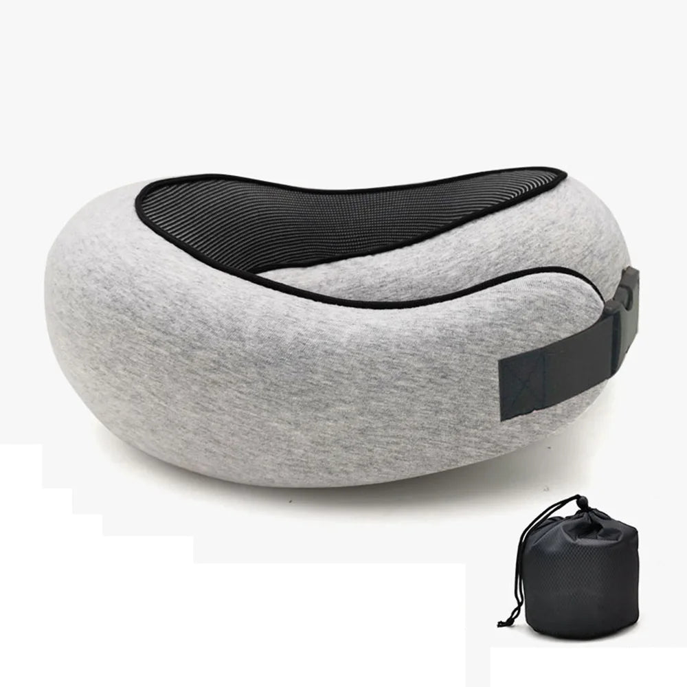 Ergonomic Memory Foam Travel Neck Pillow - 10
