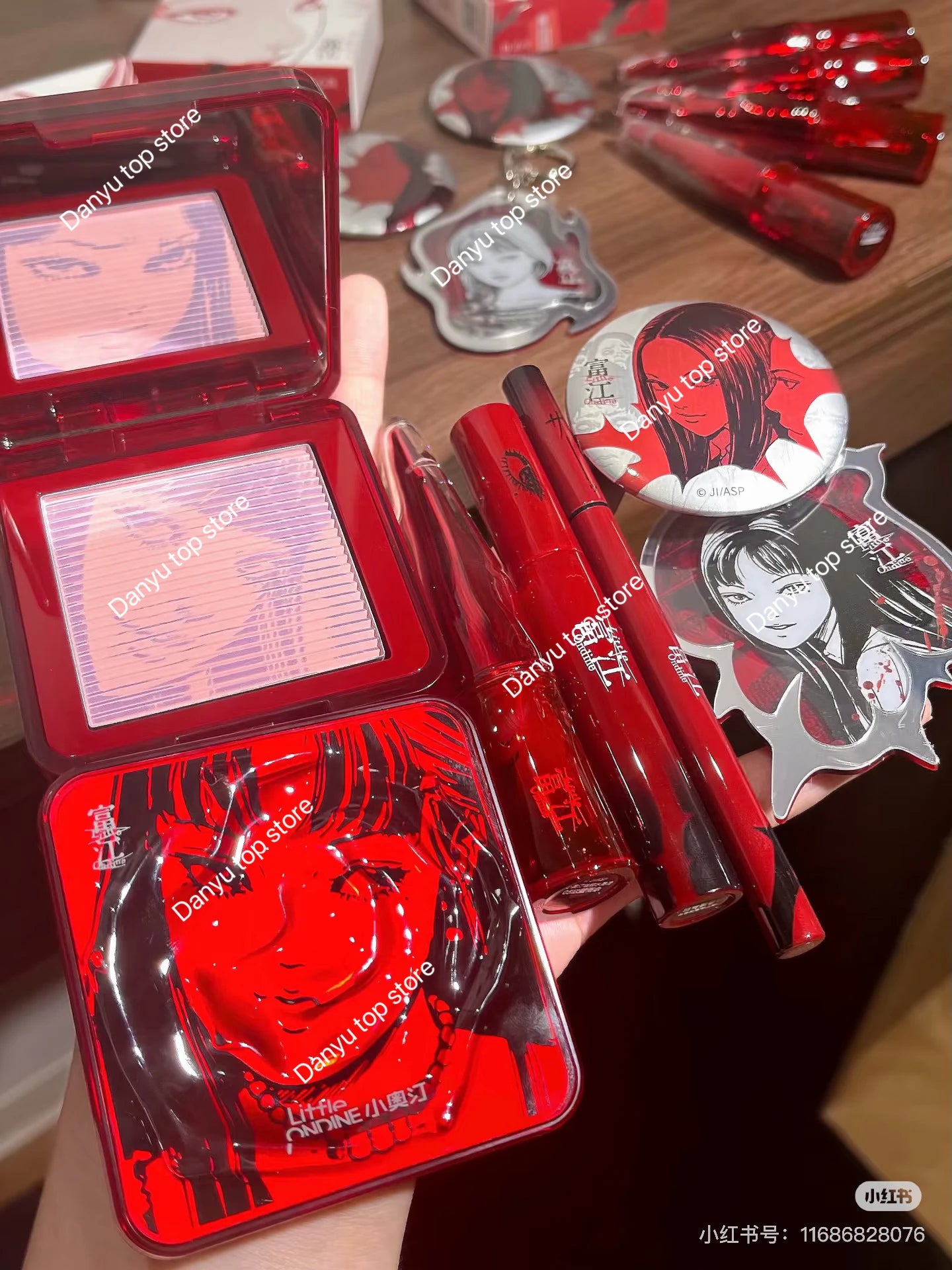 3D Face Sculpting Blush and Makeup Set - 1