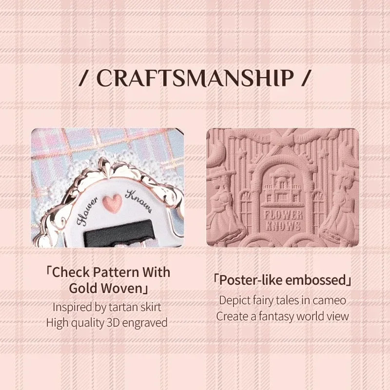 Long-Lasting Embossed Matte Powder Blush - 5