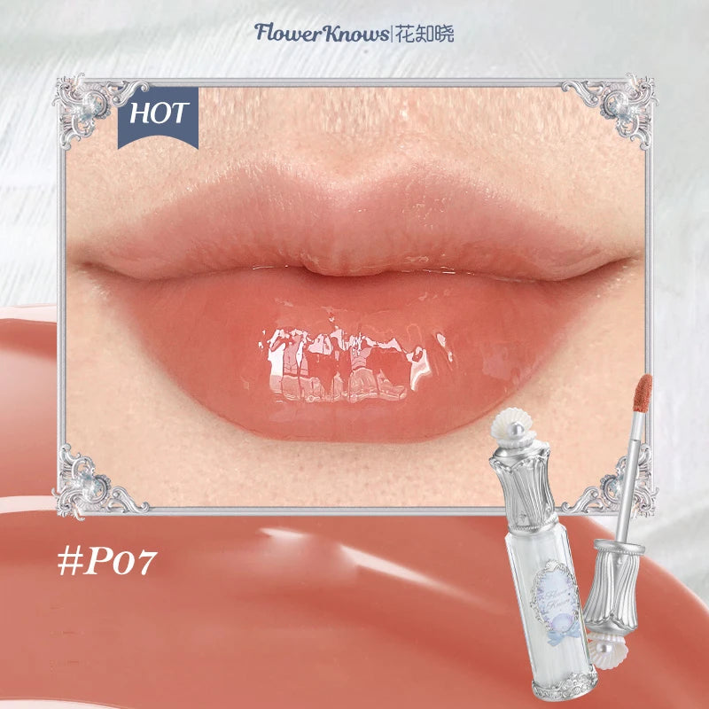 Hydrating Mermaid Shell Lip Gloss for Plump High-Shine Lips - 21