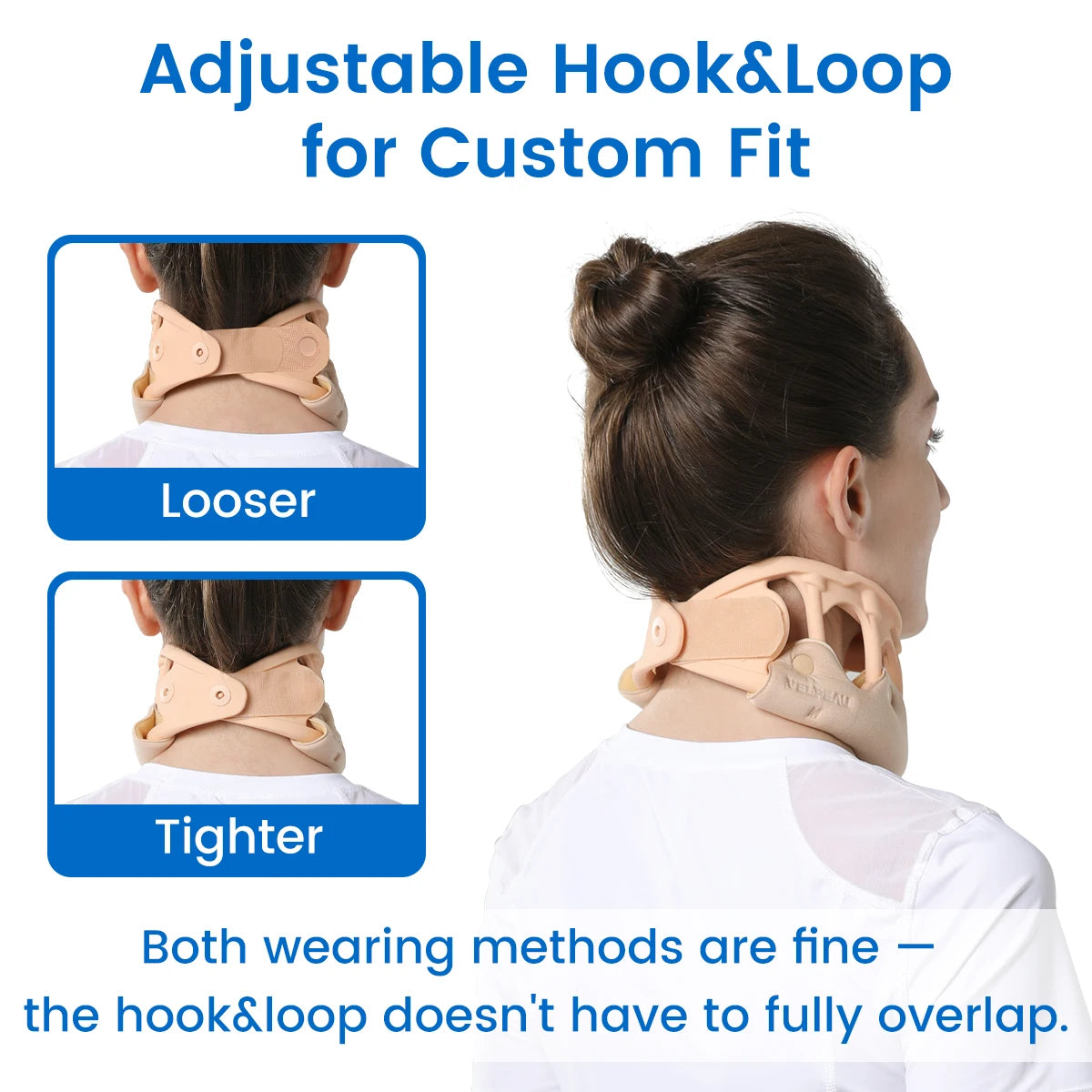 Waterproof Silicone Neck Support Brace for Pain Relief and Posture - 4