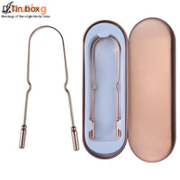 Professional Metal Tongue Scraper for Fresh Breath