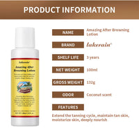 Sunless Bronzing Tanning Booster Lotion