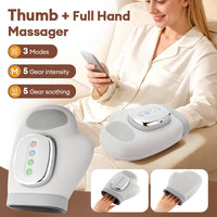 Electric Air Compression Hand Massager with Heat