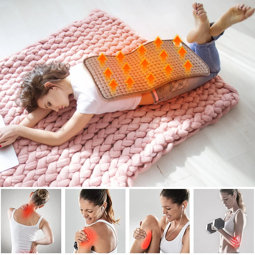 Electric Heating Pad for Pain Relief and Warmth - 5