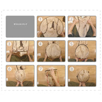 Waterproof Foldable Umbrella Hair Cutting Cape
