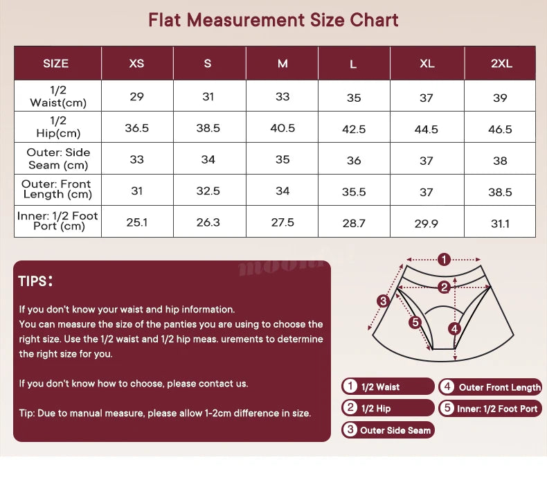 Leakproof Menstrual Period Swim Skirt - 11
