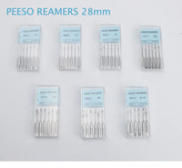 Dental Peeso Reamer Drill Bits for Endodontic Procedures (6-Pack)