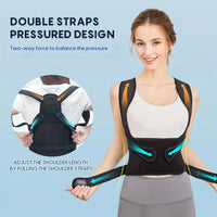 Adjustable Back Posture Corrector for Pain Relief
