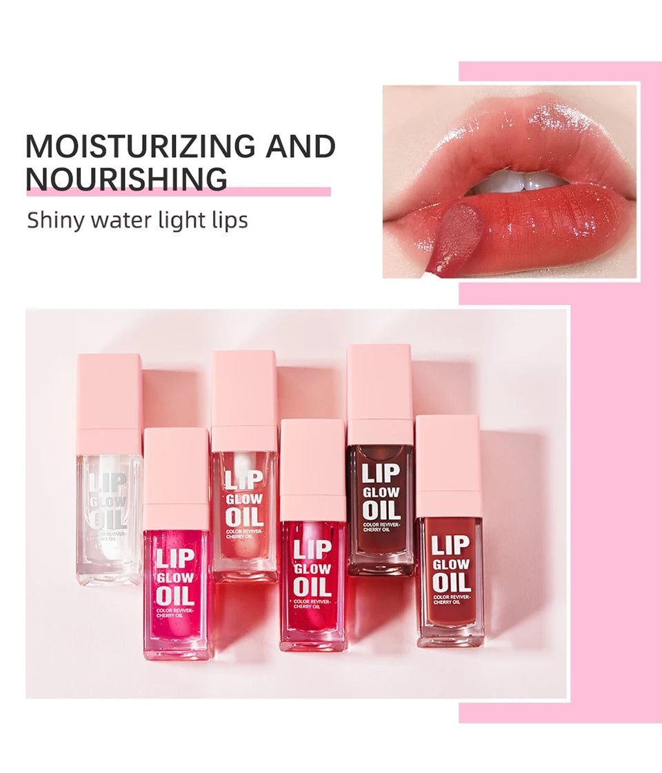 Hydrating Lip Glow Oil for Plump and Shiny Lips - 8