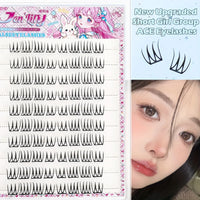 Korean Idol Style Wispy Cluster False Eyelashes