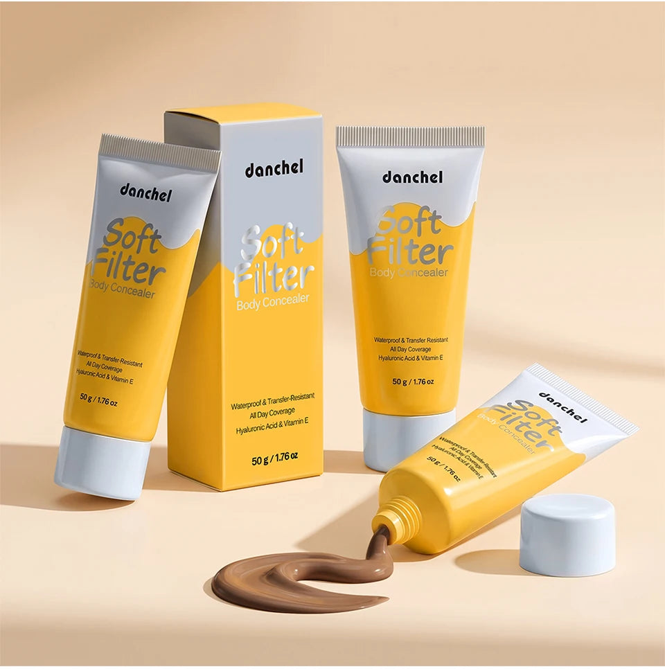 Waterproof Full Coverage Body Concealer for Scars and Tattoos - 18