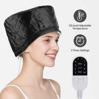 Electric Thermal Hair Steamer Cap for Deep Conditioning