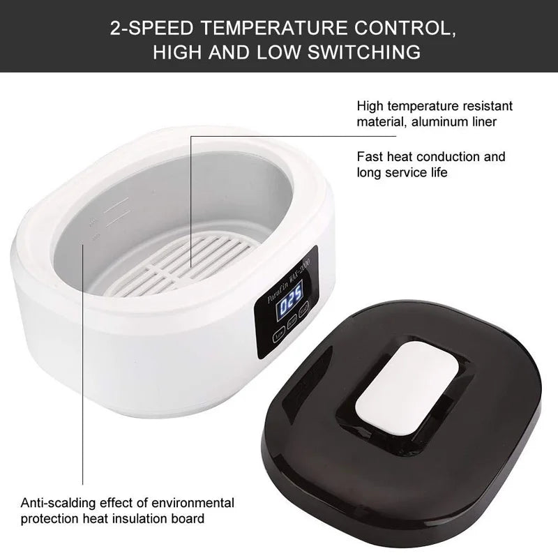 Professional Paraffin Wax Bath Warmer for Hands and Feet Spa - 3