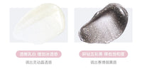 10-Color Jelly Lip Gloss Palette with Bow Design