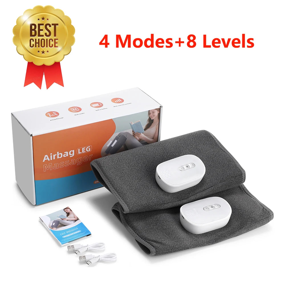 Wireless Air Compression Calf Massager for Leg Pain Relief - 35