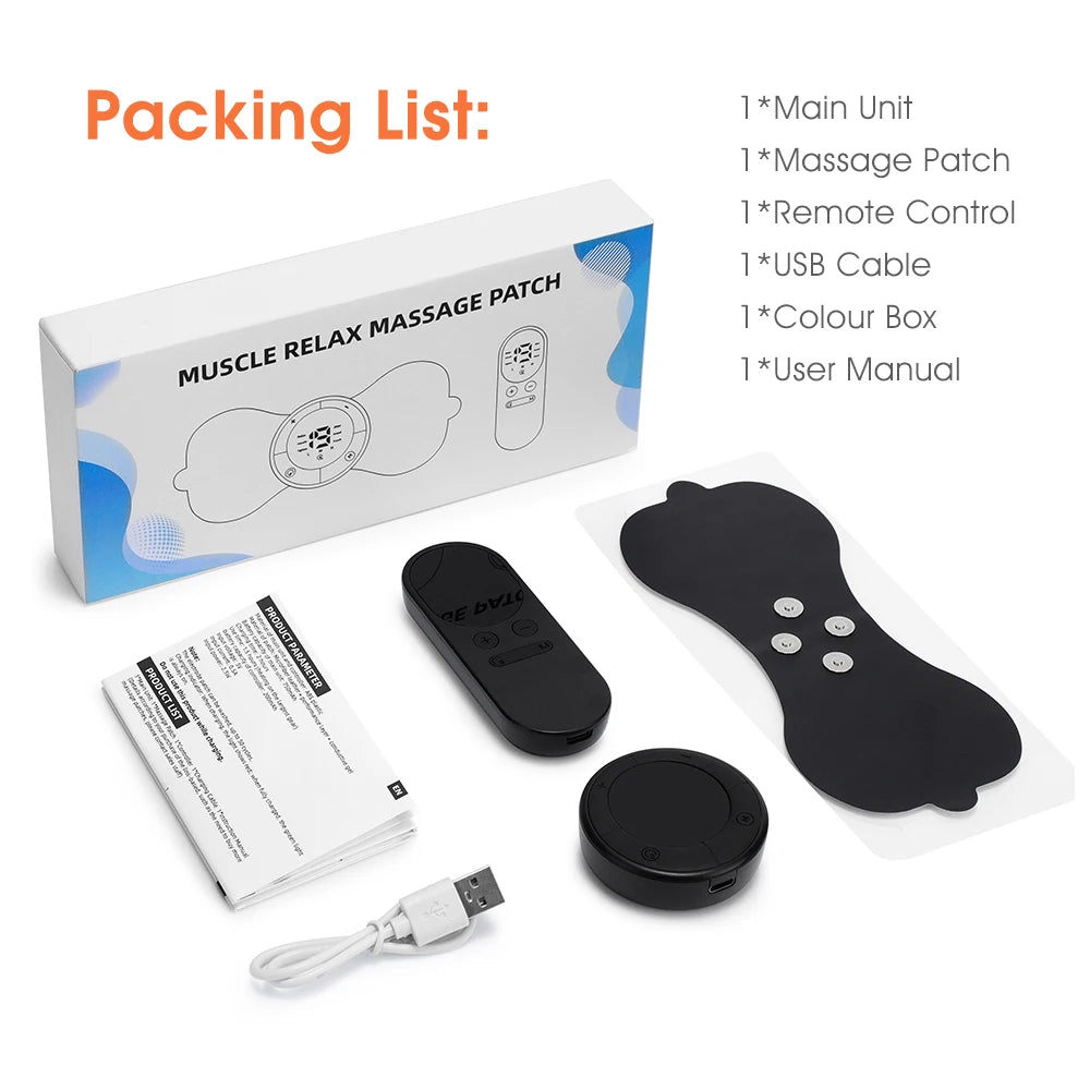 Wireless EMS Heating Pulse Massager for Neck and Back Pain - 14