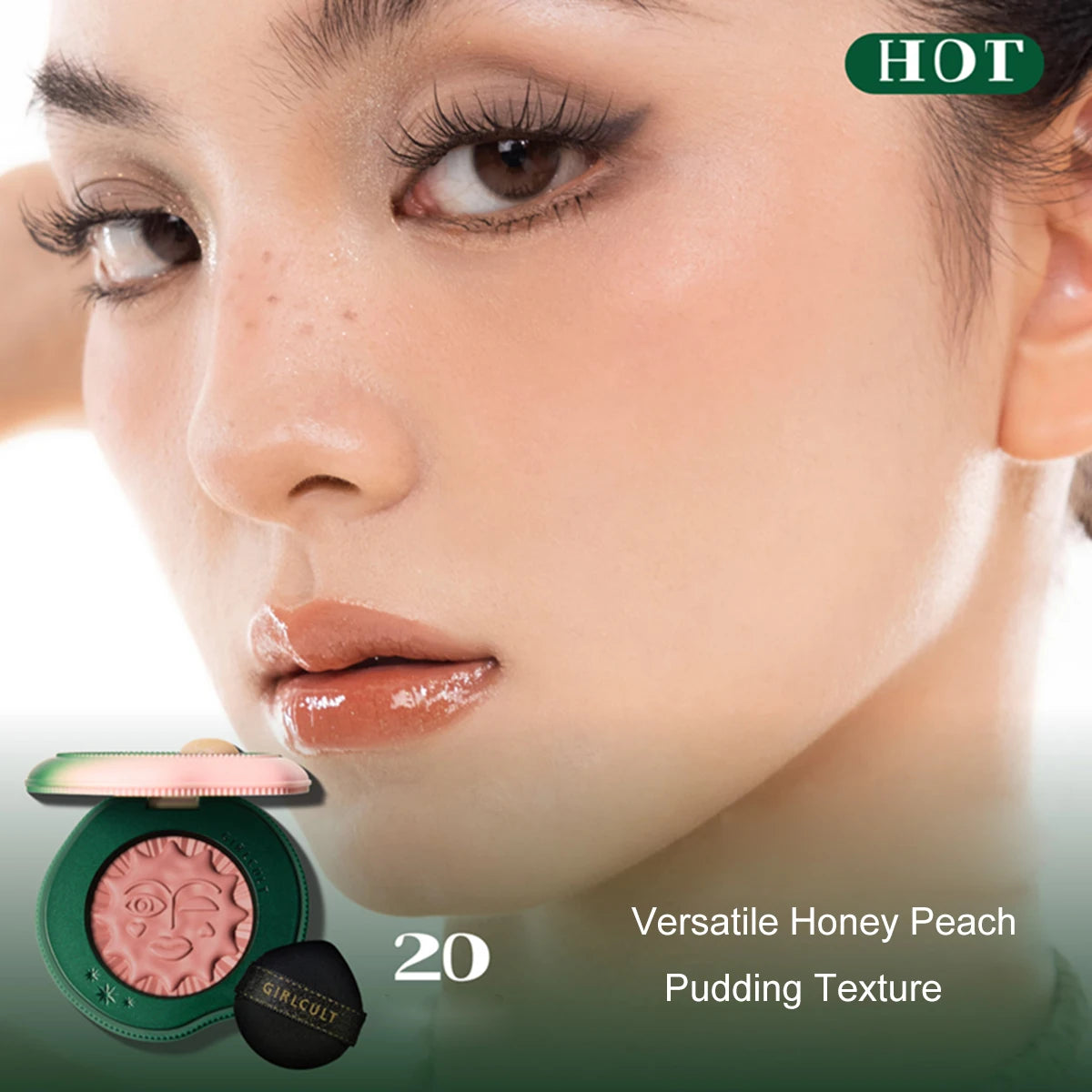 Soft Matte Velvet Finish Long-Lasting Aesthetic Blush - 26