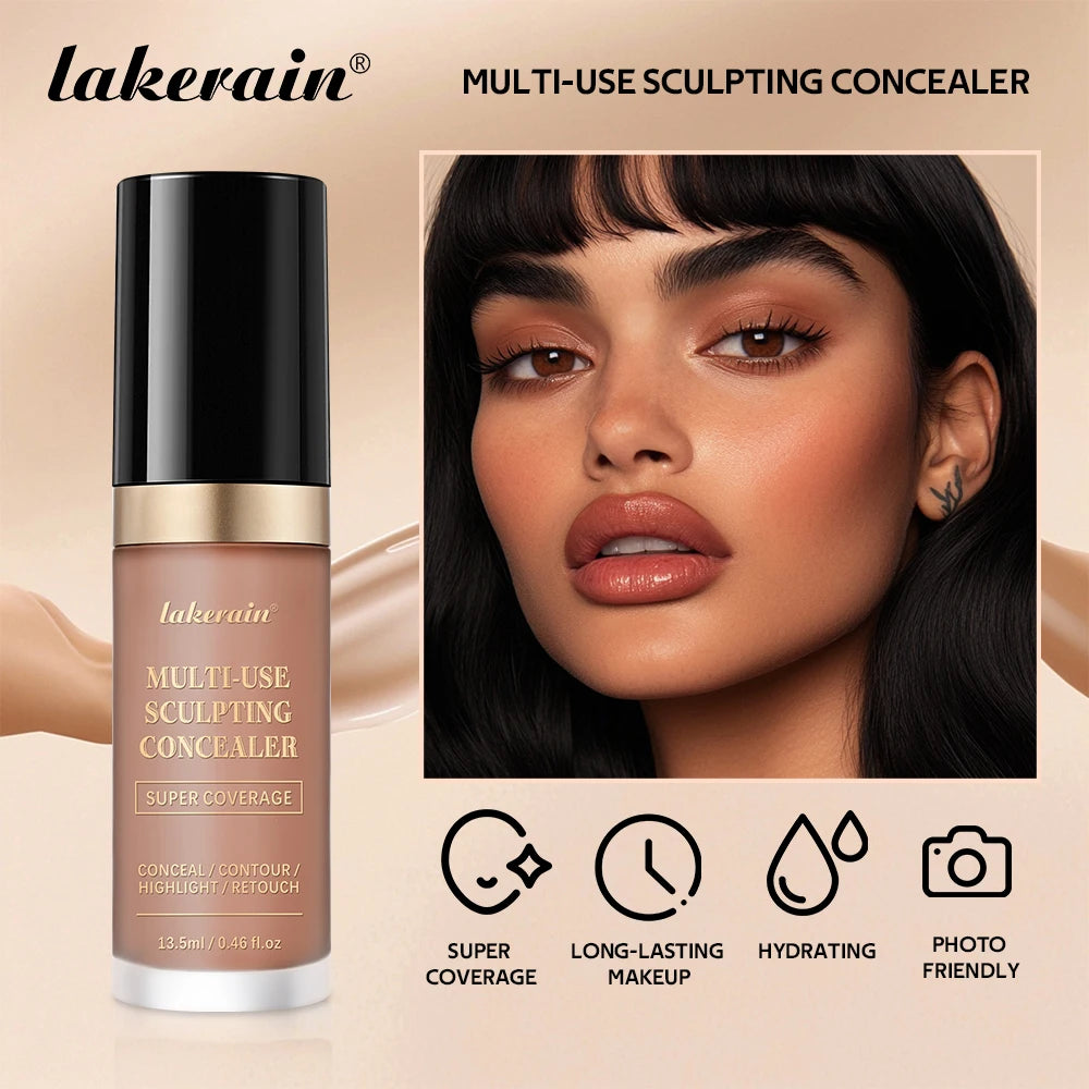5-Color Waterproof Sculpting & Full Coverage Concealer - 3